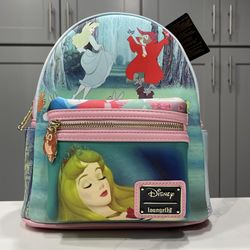 Sleeping Beauty Aurora Princess Disney Loungefly Mini Backpack