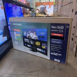 55 Inch Samsung NEO Mini LED 4K UHD QLED Smart TVs In Box With Warranty