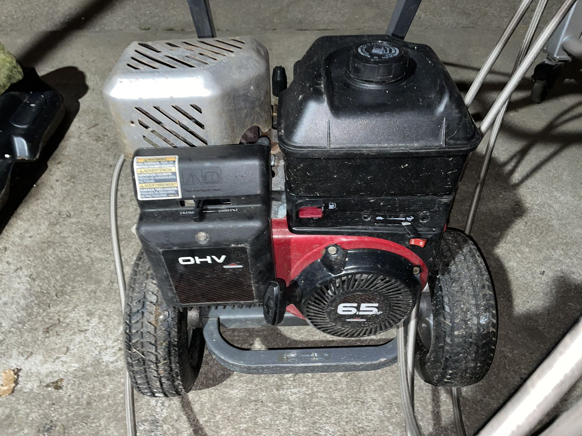 2500 psi 6 5 hp briggs and stratton for sale in cleveland oh offerup