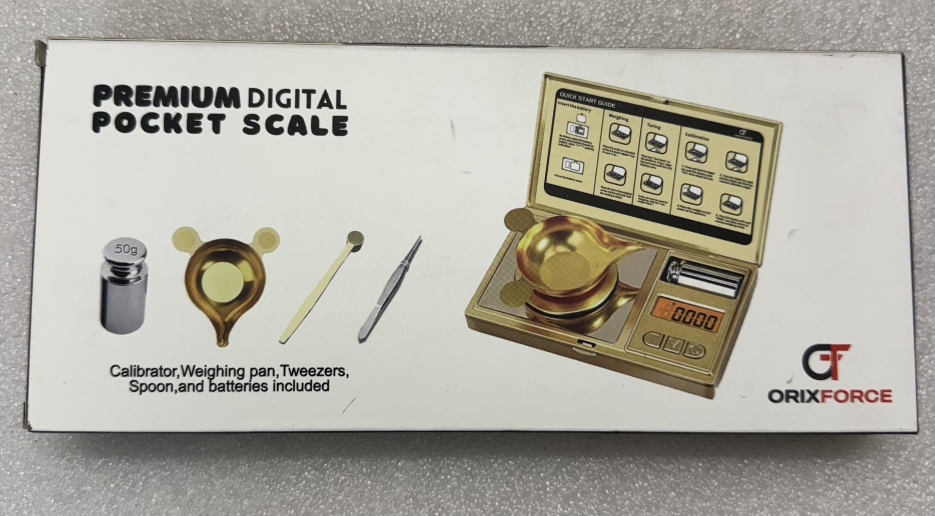 PREMIUM DIGITAL POCKET SCALE
