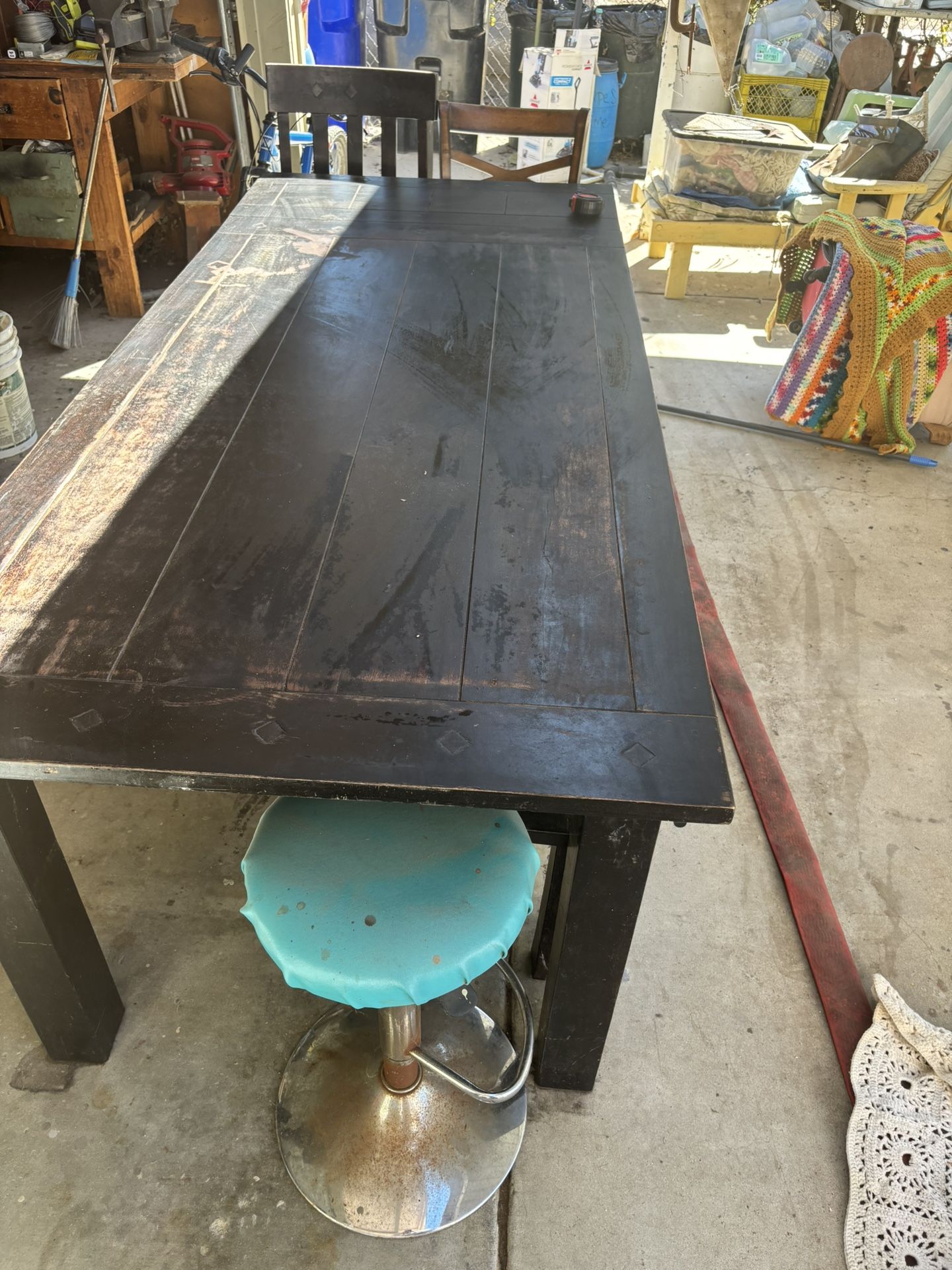 Wooden Dining Table Long 
