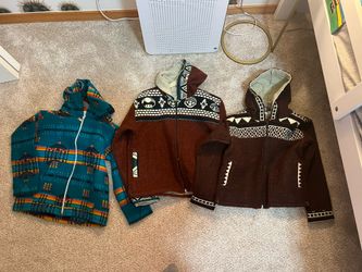 Ecuadorian alpaca Jackets (6/7/8)