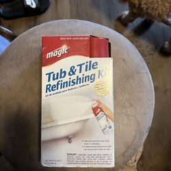 Tub and tile refinishing kit