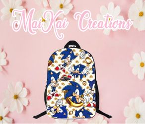 Sonic custom backpack