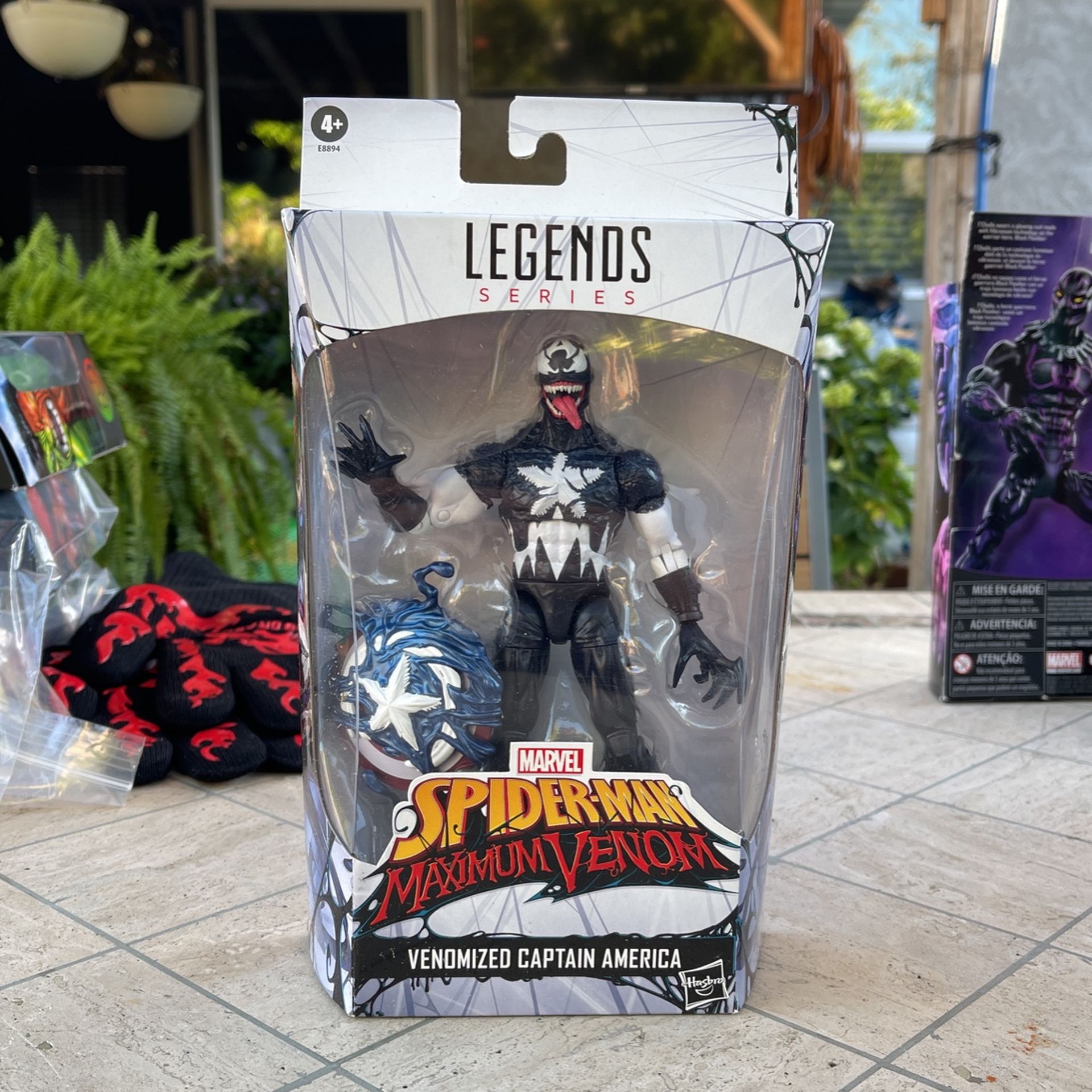 Marvel Legends Venomized Captain America