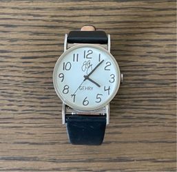 RARE 2000S FRANK GEHRY × FOSSIL GH-1001 TITANIUM WATCH