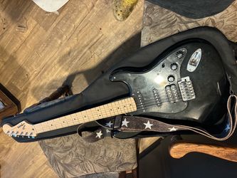 Squier Stratocaster Electric Guitar with Gig Bag