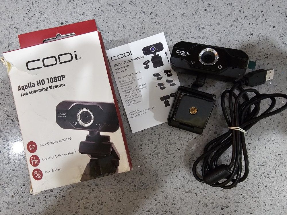 CODI Aquila HD 1080p live streaming Webcam
