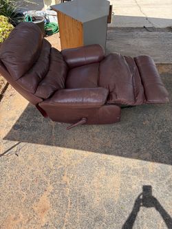 Leather recliners- 2 of them