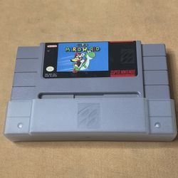 Super Mario World (Super Nintendo Entertainment System, 1991) SNES Cart Only