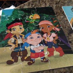 Two Jake and the Neverlands 12-Piece Toddler Puzzles