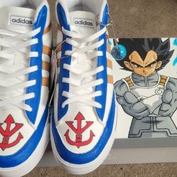 Adidas Custom Dragon Ball Super Vegeta Kicks 