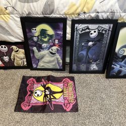 Jack Skellington  Pictures and Flag 