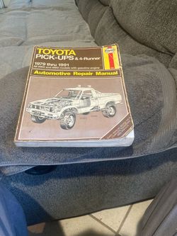 Toyota And 4- runner 1979 thru 1991 Has