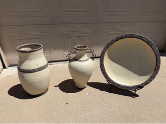 Clay pottery