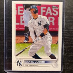 2022 Topps Aaron Judge Baseball Card #99