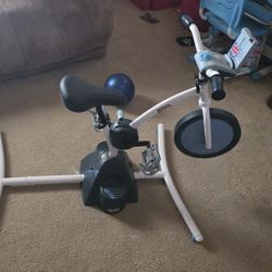 Little Tikes Pelican Explore & Fit Cycle Fun Fitness Adjustable Stationary Bike