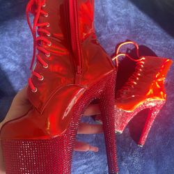 Platform Pleaser Heels