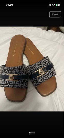 Tommy Hilfiger Monogram Slide Sandals