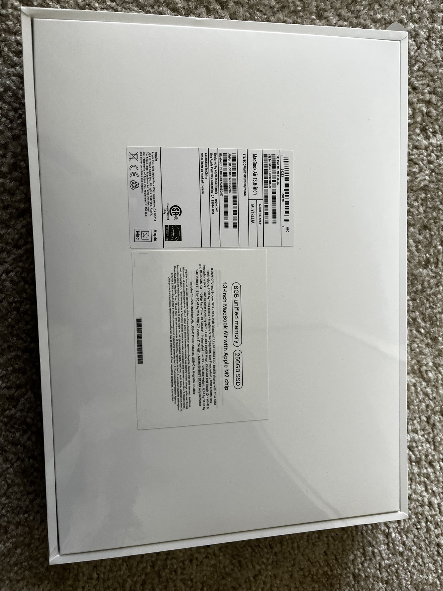 Brand New Un-opened MacBook Air 13.6 in.
