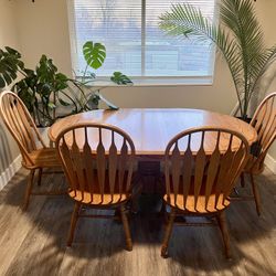 Dining Table + Four Chairs