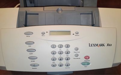 Lexmark X 63 Printer, Copier, Scanner