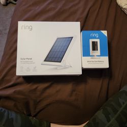 Ring Camera With Solar Panel