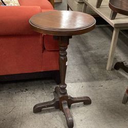 Small Solid Wood Side End Table 
