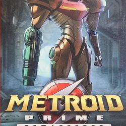 Metroid Prime Remastered PHYSICAL CARTRIDGE Nintendo Switch w/ Case