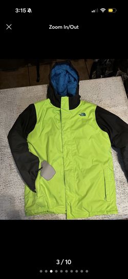 The north face ski snowboard jacket coat hyvent isulated xxl 18-20 kids like adult small - medium