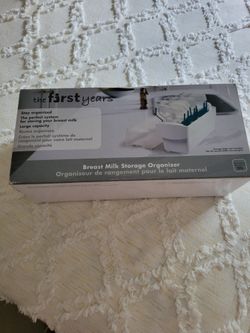 The First Years Breast Milk Storage Organizer NIB