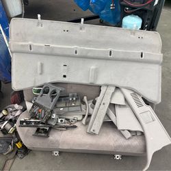 Toyota Tacoma 01-04 double cab interior grey