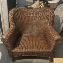 Oversized Wicker Chair