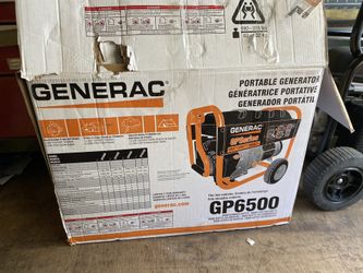 Generac GP 6500 generator