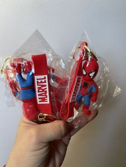 spiderman keychains / Llaveros 