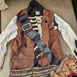 Pirate Boys Costume Size Small 5-6