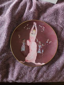 Marilyn Monroe Vintage Collector Plate 1983