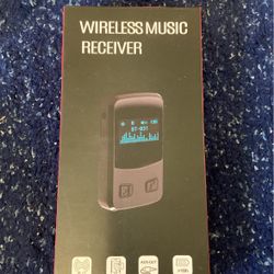 Wireless music receiver handsfree battery life 10 hours