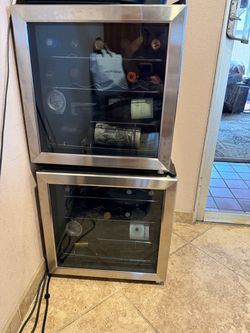 2 Insignia 14 bottle wine coolers