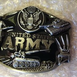 Army belt buckle SHIPPING AVAILABLE 