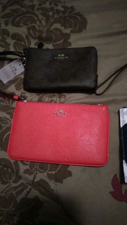 Coach wristlets