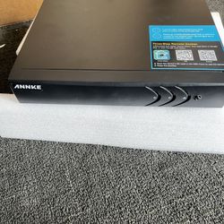 Annke 8 channels security camera recorder with 1 TB hard drive