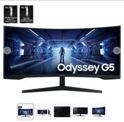 SAMSUNG 34" Class Curved G5 gaming monitor