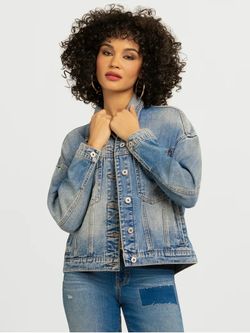 Women's Light Wash Denim Jacket