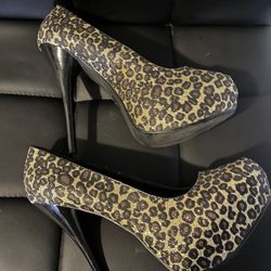 Leopard Print Heel