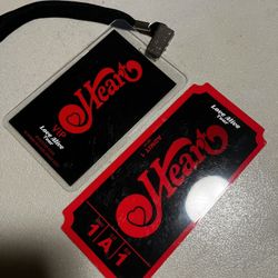 2019 Heart VIP tour tickets