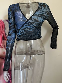 JEAN PAUL GAULTIER JPG MESH TOP 90s 