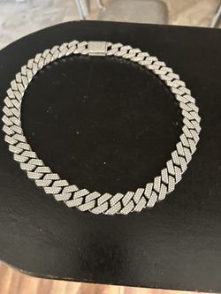 20mm Vvs Moissanite Cuban Link