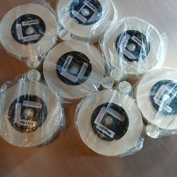 1.5" Translucent Wafer Seals For TBS-1.5 Tabber (2500/roll)