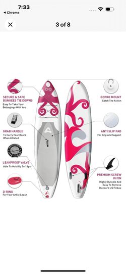 Inflatable Paddle Board For Sale 10.5 Feet